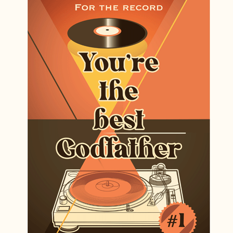 Record Best Godfather Father's Day eCard